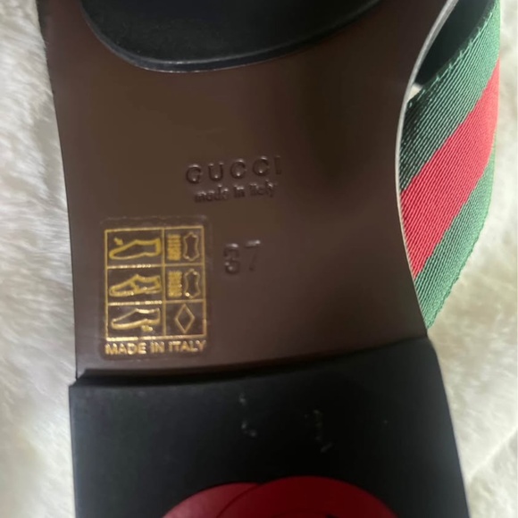 Gucci Kika Web Thong Sandals - Picture 5 of 5